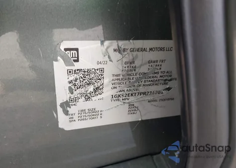 2023 GMC Yukon 4Wd Denali Ultimate from USA, damaged, VIN 1GKS2EKT9PR236759